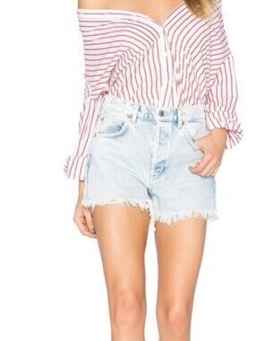 AGOLDE Jaden High Rise Denim Shorts Size 26
